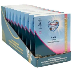New 10x Vers Gestoomd Complete Menu Hondenvoer Nat Lam Graanvrij 395 gr Hondenvoer