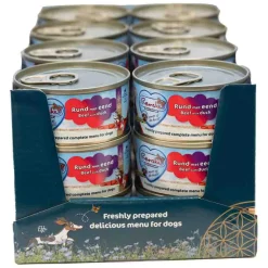 Hondenvoer<Renske 24x Vers Gestoomd Complete Menu Hondenvoer Nat Rund - Eend 95 gr