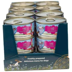 New 24x Vers Gestoomd Complete Menu Hondenvoer Nat Lam Graanvrij 95 gr Hondenvoer