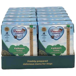 Hondenvoer<Renske 12x Vers Graanvrij Tetra Hondenvoer Nat Kalkoen 375 gr