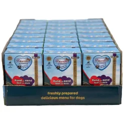 Hondenvoer<Renske 24x Vers Tetra Hondenvoer Nat Rund met Eend 185 gr