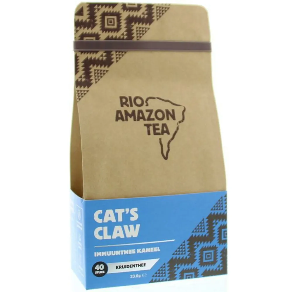3x Kruidentheebuiltjes Cat's Claw 40 stuks^RIO Hot