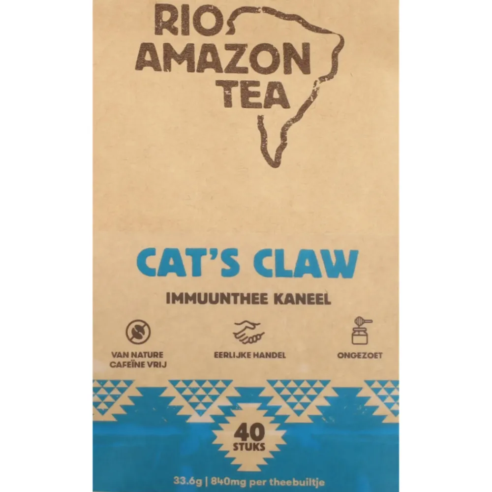 3x Kruidentheebuiltjes Cat's Claw 40 stuks^RIO Hot