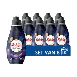 8x Klein & Krachtig Wasmiddel Black Velvet 19 Wasbeurten 665 ml^Robijn Outlet
