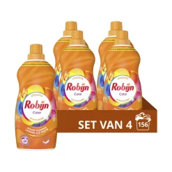 4x Klein & Krachtig Wasmiddel Color 39 Wasbeurten 1,19 liter^Robijn Outlet
