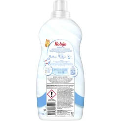 Wasmiddel<Robijn 4x Klein & Krachtig Wasmiddel Stralend Wit 34 Wasbeurten 1,19 liter