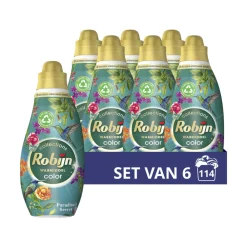 6x Klein & Krachtig Wasmiddel Color Paradise Secret 19 Wasbeurten 665 ml^Robijn Hot