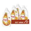 Wasmiddel<Robijn 3x Vloeibaar Wasmiddel Color 60 Wasbeurten 3 liter