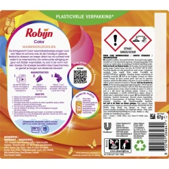 4x Wasmiddeldoekjes Color 16 stuks^Robijn New