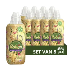 8x Wasverzachter Bohemian Blossom 33 Wasbeurten 825 ml^Robijn Outlet