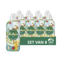 Wasverzachter<Robijn 8x Wasverzachter Kokos Sensation 38 Wasbeurten 765 ml
