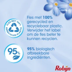 8x Wasverzachter Morgenfris 33 Wasbeurten 825 ml^Robijn Sale