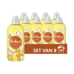 Wasverzachter<Robijn 8x Wasverzachter Zwitsal 55 Wasbeurten 1,1 liter