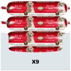 9x Worst Kip - Rund 400 gr^Rodi Discount
