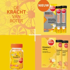 Vitaminen<Roter 2x Immuun Vitamine C & D 30 tabletten