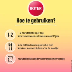 2x Vitamine C 250 mg Weerstand Framboos 75 kauwtabletten^Roter Clearance