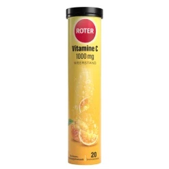 2x Vitamine C Bruis 1000 mg 20 bruistabletten^Roter New