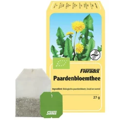 Thee<Salus 3x Floradix Biologische Theezakjes Paardenbloem 15 zakjes