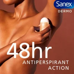 6x Deodorant Roller Dermo Sensitive 50 ml^Sanex New