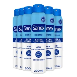 Discount 6x Deodorant Spray Dermo Extra Control 200 ml Deodorant
