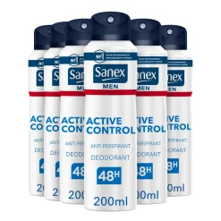 Deodorant<Sanex 6x Deodorant Spray Men Active Control 200 ml