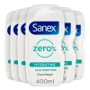 6x Douchegel Zero% Hydrating 400 ml^Sanex Best