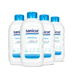Bad & Douche<Sanicur 4x Bad en Douchegel Original 1000 ml