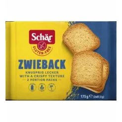 Glutenvrij<Schar 6x Beschuit Zwieback 175 gr