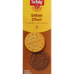 Snacks|Glutenvrij<Schar 6x Digestive Choco 150 gr