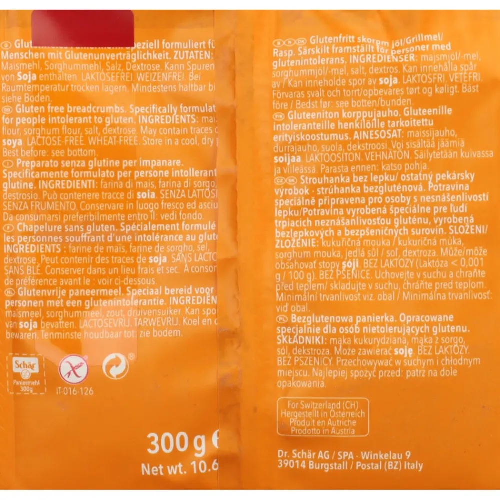 Discount 6x Pan Gratti (Paneermeel) 300 gr Bakken|Glutenvrij