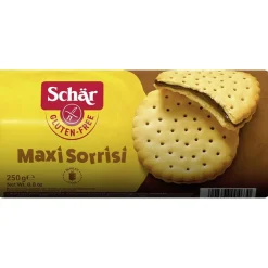 Koek|Snacks<Schar 6x Sorrisi Biscuit met Chocolade 250 gr