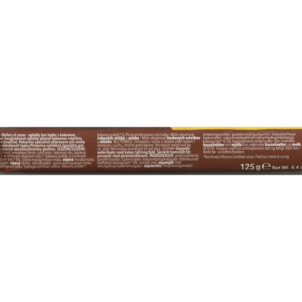 6x Wafels Chocolade 125 gr^Schar Clearance