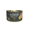 Kattenvoer<Schesir 12x After Dark Bouillon Kip 80 gr