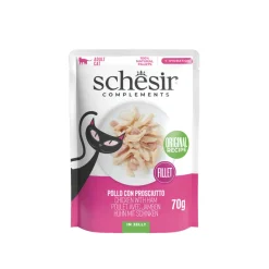 12x Complementary Kattenvoer Kip & Ham in Gelei 70 gr^Schesir Sale