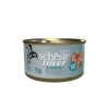 Kattenvoer<Schesir 12x Silver Cat Bouillon Tonijn & Makreel 70 gr