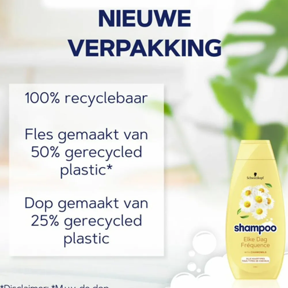 5x Elke Dag Shampoo 400 ml^Schwarzkopf Outlet