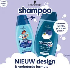 New 6x Kids Boys Piraat Shampoo en Douchegel 250 ml Bad & Douche|Haarverzorging