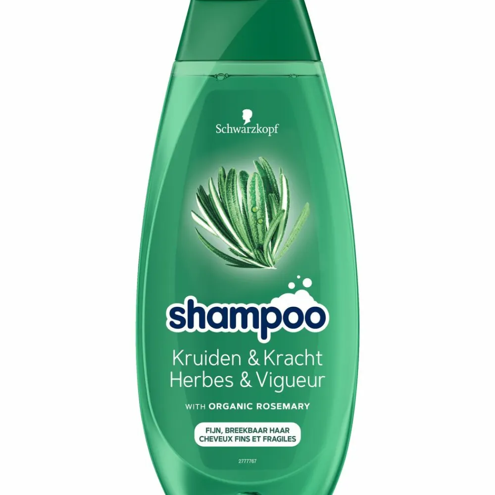 Shampoo<Schwarzkopf 5x Shampoo Herbs & Volume 400 ml