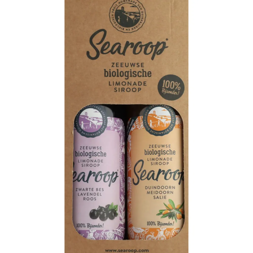 3x Geschenkset Duindoorn en Zwarte Bes 1000 ml^Searoop Outlet