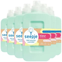 Wasmiddel<Seepje 6x Vloeibaar Wasmiddel Kleur Magische Magnolia 23 Wasbeurten 1 liter
