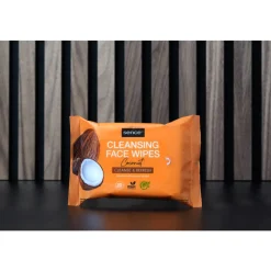 Hot 10x Gezichtsreinigingsdoekjes Coconut 20 stuks Reiniging