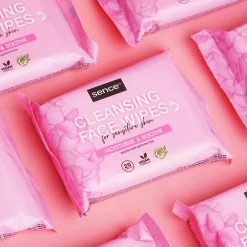 6x Gezichtsreinigingsdoekjes Gevoelige Huid 20 stuks^Sence Clearance