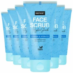 Reiniging<Sence 6x Gezichtsscrub Alle Huidtypes Hydro Shock 150 ml