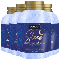 4x Of Wellness Badkristallen Sleep 600 gr^Sence Hot