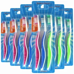 Tandenborstels<Sence 6x Tandenborstels 3D-Extra Clean Medium 3 stuks
