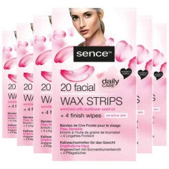 6x Wax Strips voor het Gezicht 20 stuks^Sence New
