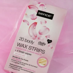 6x Wax Strips voor het Lichaam 20 stuks^Sence Outlet