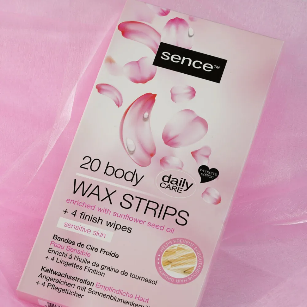 6x Wax Strips voor het Lichaam 20 stuks^Sence Outlet