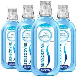 4x Mondwater Fresh & Cool 500 ml^Sensodyne New