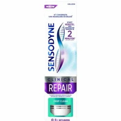 Specialistische Mondverzorging|Spoelen & Poetsen<Sensodyne 3x Tandpasta Clinical Repair Deep Clean 75 ml